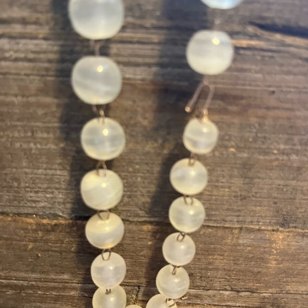 VINTAGE beautiful smokey Quartz beaded necklace - Picture 4 of 6